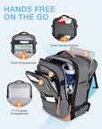 Falco 40L Expandable Airline Approved Carry On Travel Backpack