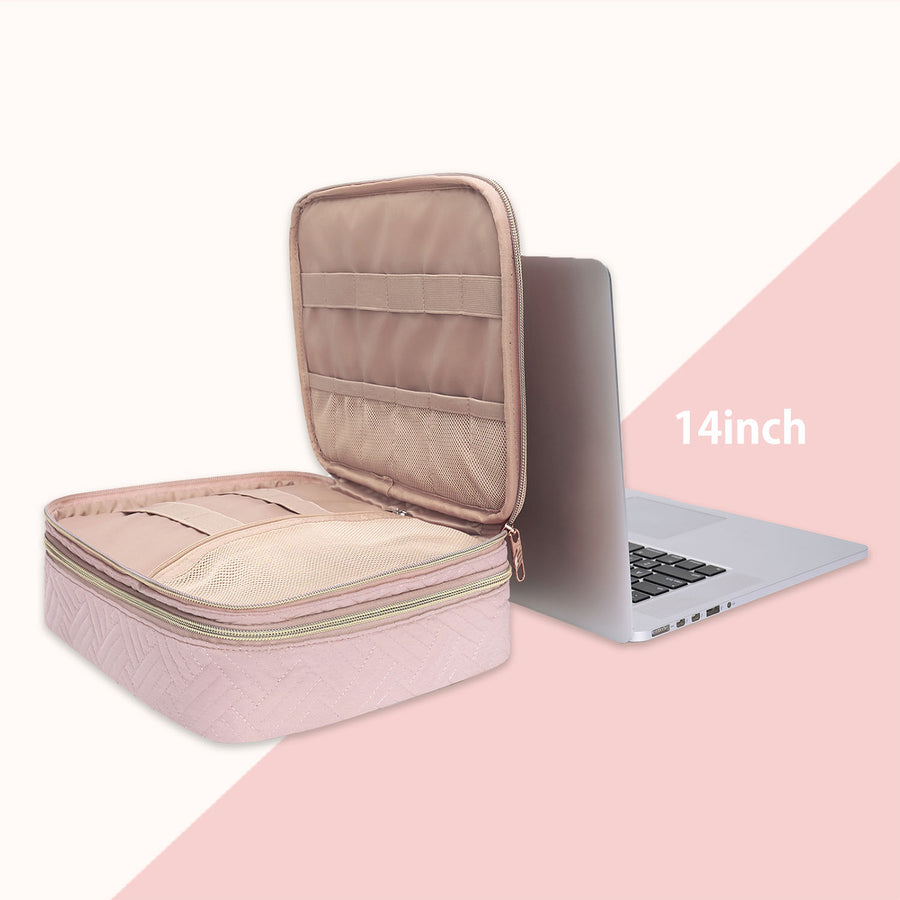 Electronic Organizer Large Double Layer Cable Bag