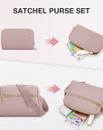 Women Fashion Handbags Wallet Tote Bag