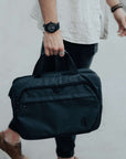 Black 15.6 Inch Briefcase Business Travel Laptop Bag