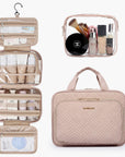 TSA Approved Transparent Hanging Cosmetic Bag-Bagsmart