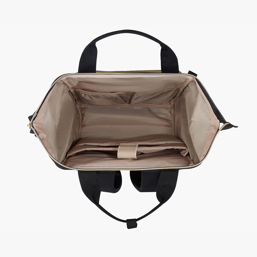 Zoraesque Black 15.6 Inch Laptop Stylish Backpack